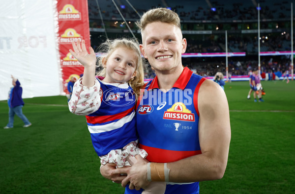 AFL 2024 Round 21 - Footscray v Melbourne - A-52445398