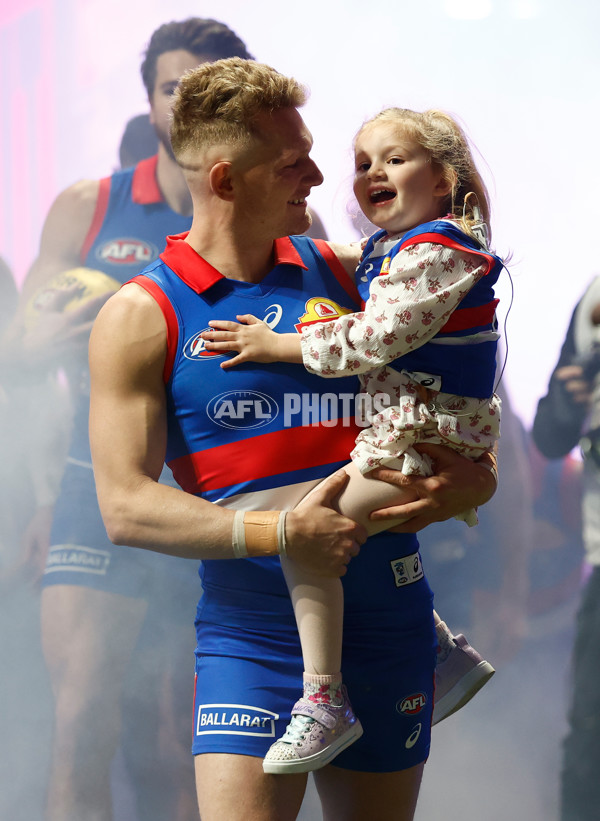 AFL 2024 Round 21 - Footscray v Melbourne - A-52445866