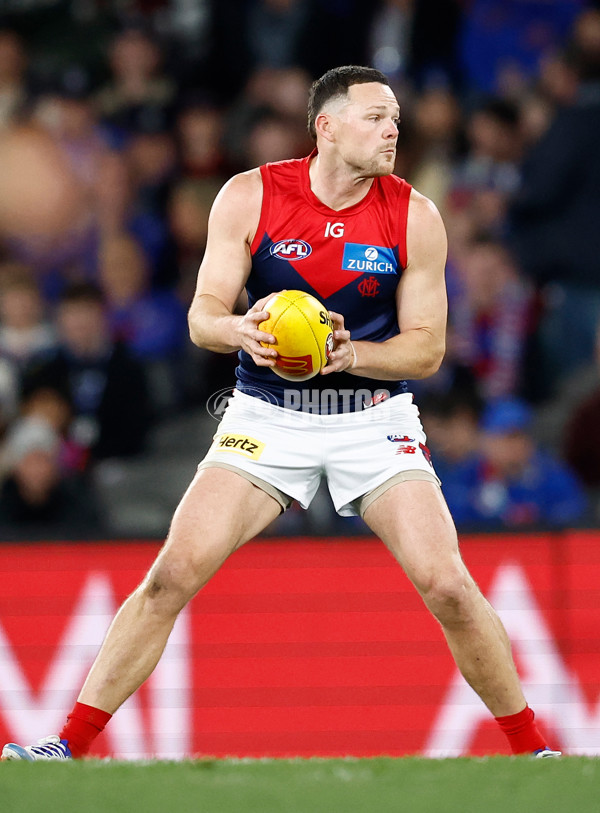 AFL 2024 Round 21 - Footscray v Melbourne - A-52445883