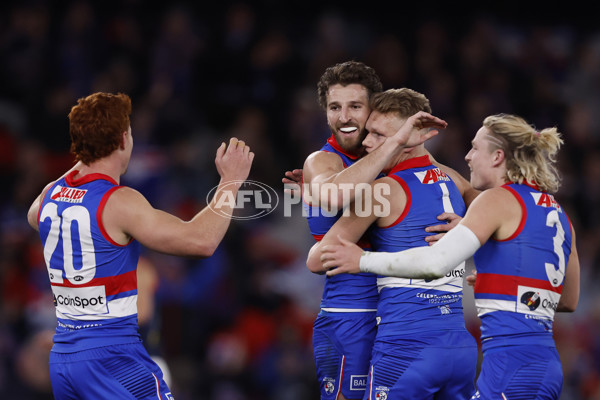 AFL 2024 Round 21 - Footscray v Melbourne - A-52445915