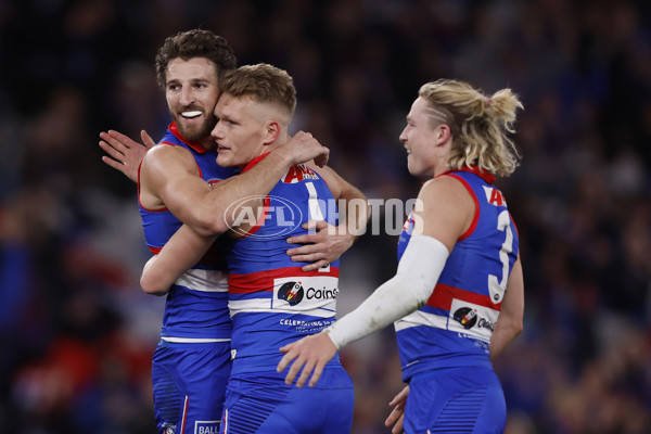 AFL 2024 Round 21 - Footscray v Melbourne - A-52445916