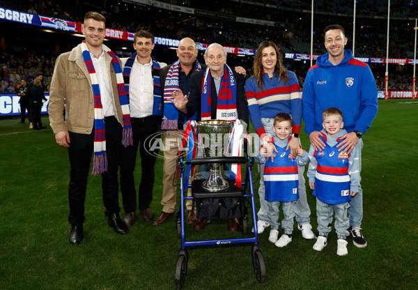 AFL 2024 Round 21 - Footscray v Melbourne - A-52445946