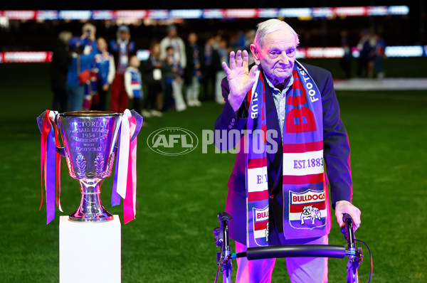 AFL 2024 Round 21 - Footscray v Melbourne - A-52445947