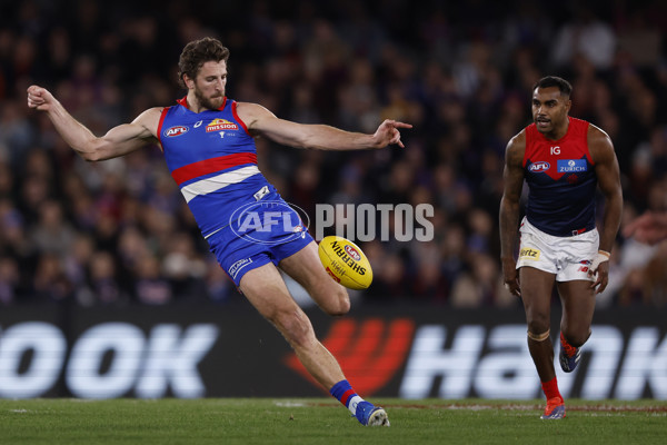 AFL 2024 Round 21 - Footscray v Melbourne - A-52447794