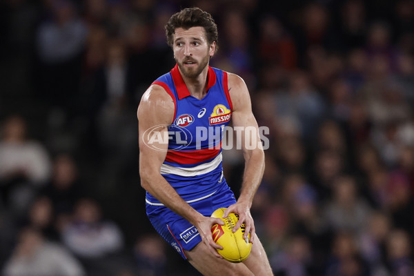 AFL 2024 Round 21 - Footscray v Melbourne - A-52447796