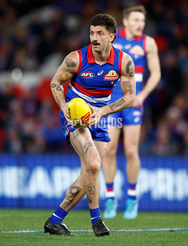 AFL 2024 Round 21 - Footscray v Melbourne - A-52447806