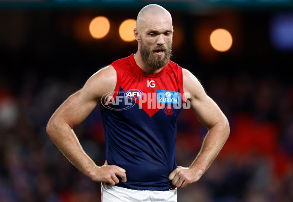 AFL 2024 Round 21 - Footscray v Melbourne - A-52447855