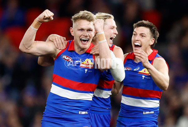 AFL 2024 Round 21 - Footscray v Melbourne - A-52448998