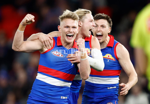 AFL 2024 Round 21 - Footscray v Melbourne - A-52448999