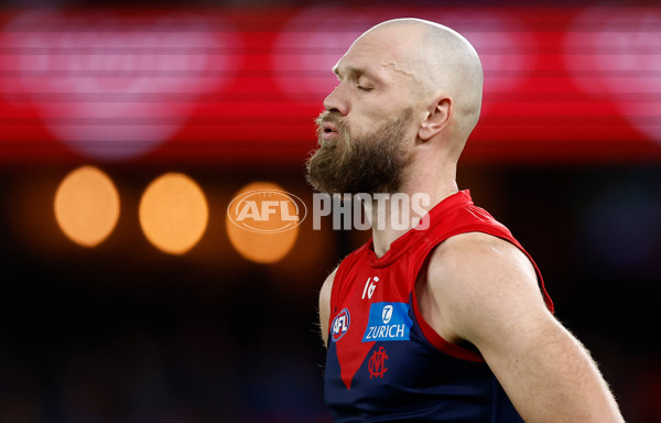 AFL 2024 Round 21 - Footscray v Melbourne - A-52449045