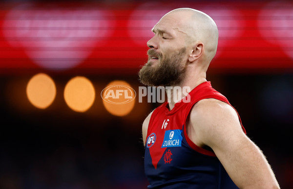 AFL 2024 Round 21 - Footscray v Melbourne - A-52449046