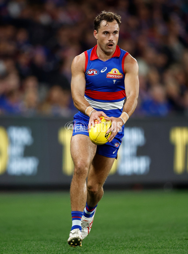 AFL 2024 Round 21 - Footscray v Melbourne - A-52449051