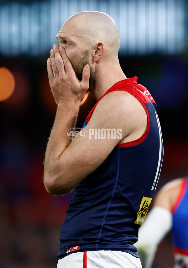 AFL 2024 Round 21 - Footscray v Melbourne - A-52449052