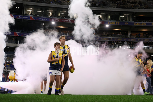 AFL 2024 Round 21 - West Coast v Gold Coast - A-52449063