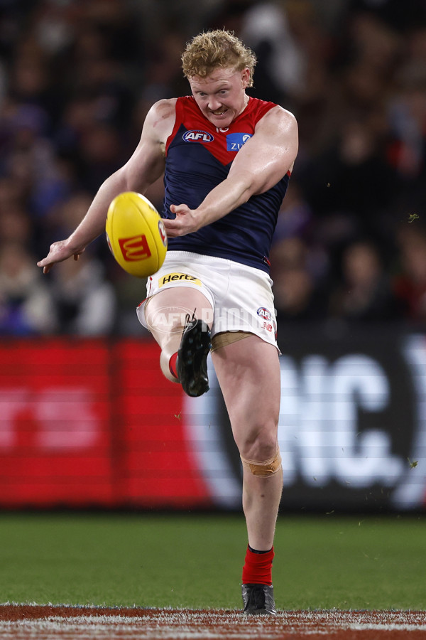 AFL 2024 Round 21 - Footscray v Melbourne - A-52449068