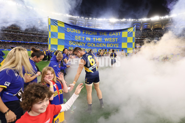 AFL 2024 Round 21 - West Coast v Gold Coast - A-52450046