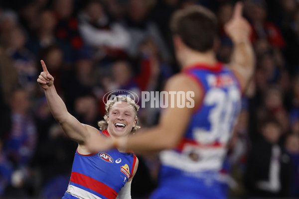 AFL 2024 Round 21 - Footscray v Melbourne - A-52451751