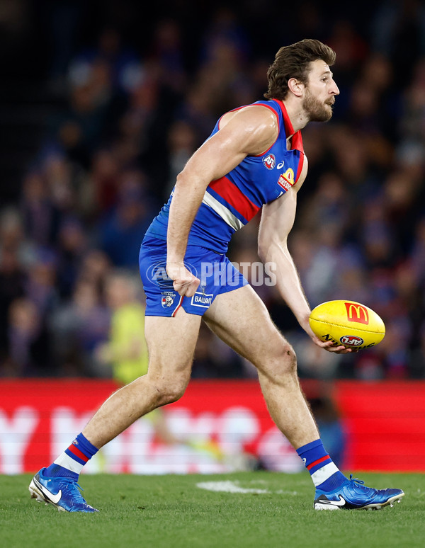 AFL 2024 Round 21 - Footscray v Melbourne - A-52451761