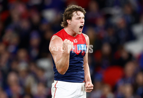 AFL 2024 Round 21 - Footscray v Melbourne - A-52451762