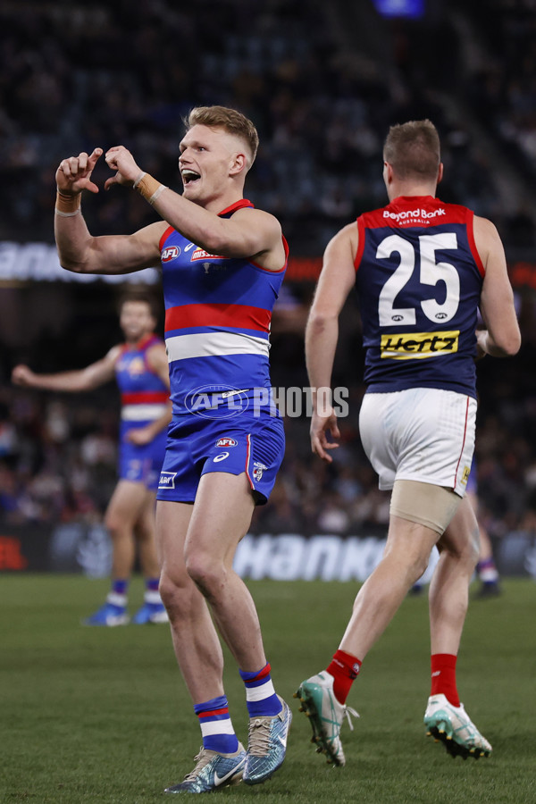 AFL 2024 Round 21 - Footscray v Melbourne - A-52451767