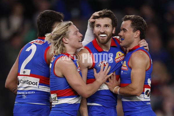 AFL 2024 Round 21 - Footscray v Melbourne - A-52451797