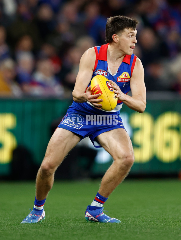 AFL 2024 Round 21 - Footscray v Melbourne - A-52451822