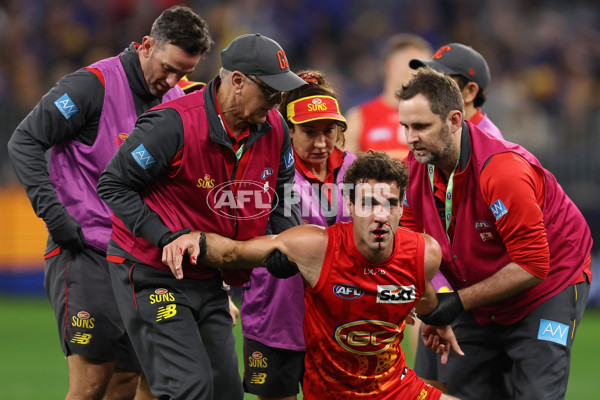 AFL 2024 Round 21 - West Coast v Gold Coast - A-52452332