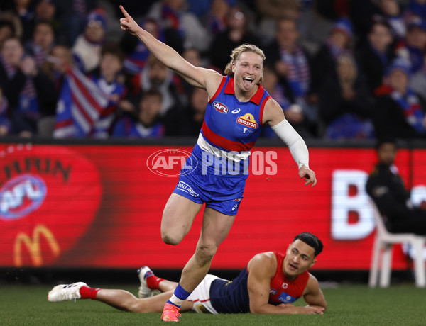 AFL 2024 Round 21 - Footscray v Melbourne - A-52452334