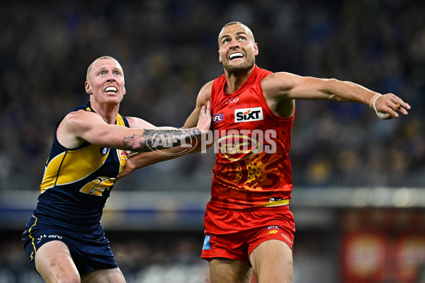 AFL 2024 Round 21 - West Coast v Gold Coast - A-52452345