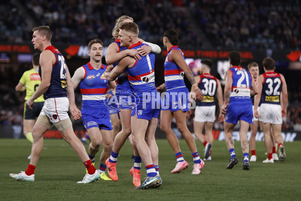 AFL 2024 Round 21 - Footscray v Melbourne - A-52452356