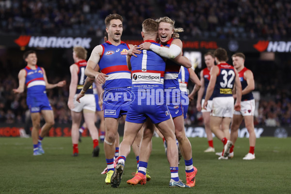 AFL 2024 Round 21 - Footscray v Melbourne - A-52452357