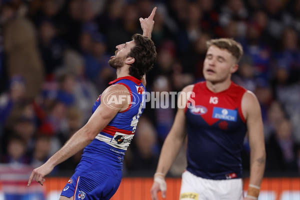 AFL 2024 Round 21 - Footscray v Melbourne - A-52452377