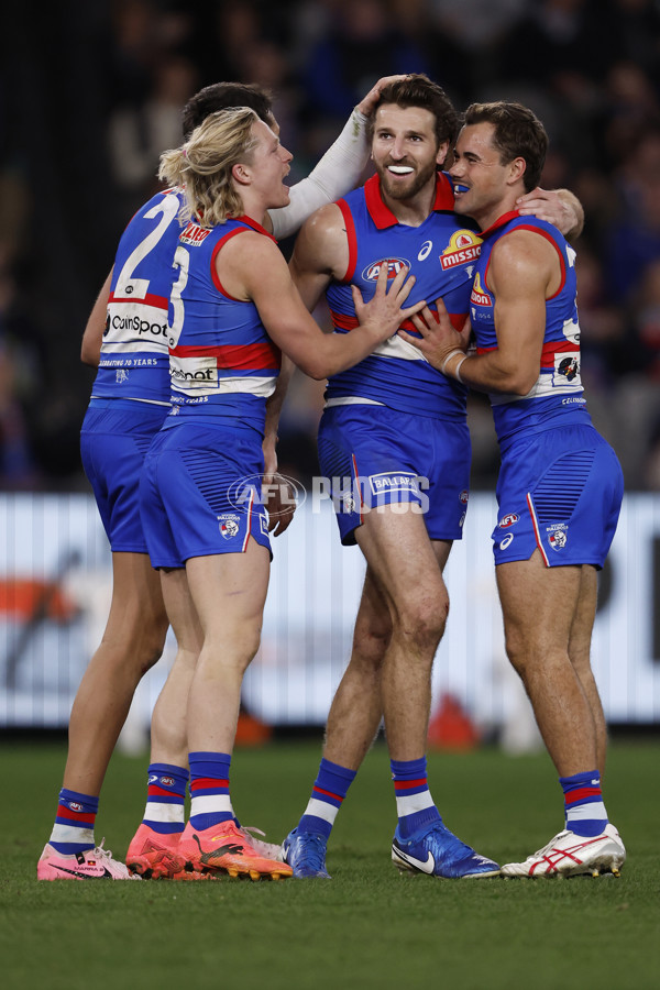 AFL 2024 Round 21 - Footscray v Melbourne - A-52452380