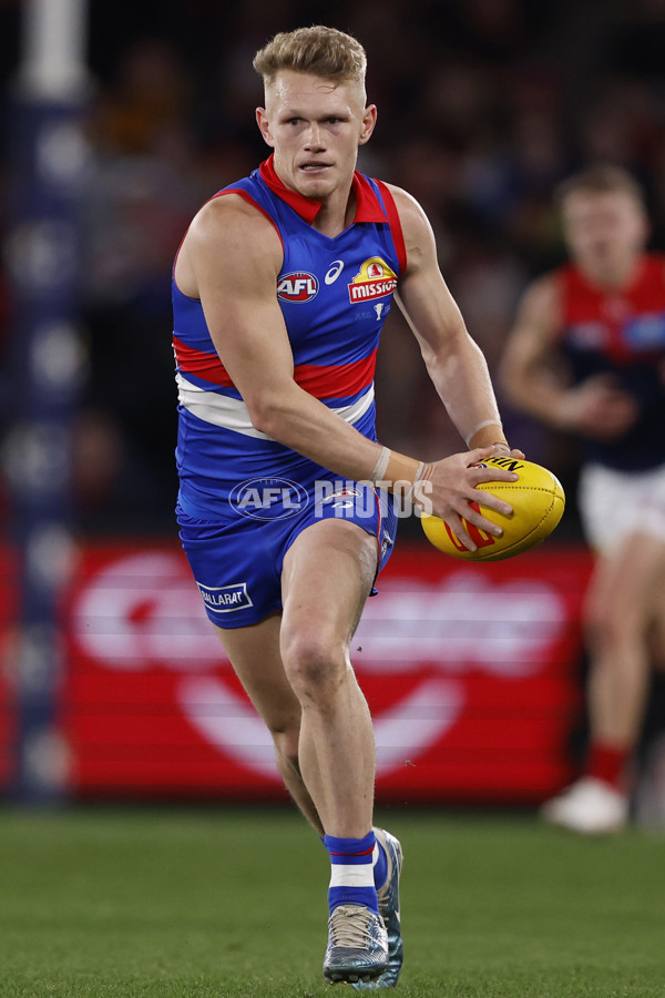 AFL 2024 Round 21 - Footscray v Melbourne - A-52454570