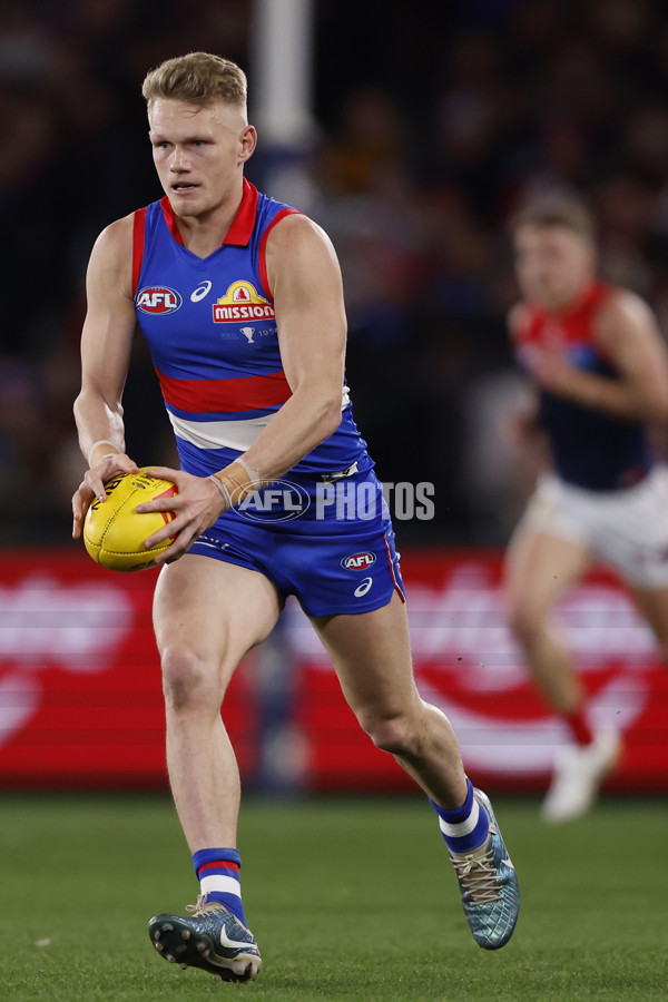 AFL 2024 Round 21 - Footscray v Melbourne - A-52454571