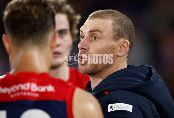 AFL 2024 Round 21 - Footscray v Melbourne - A-52454634