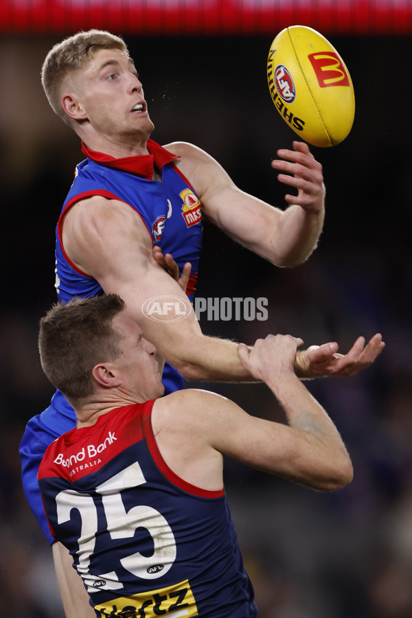 AFL 2024 Round 21 - Footscray v Melbourne - A-52454646