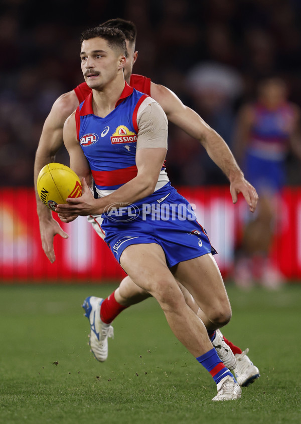 AFL 2024 Round 21 - Footscray v Melbourne - A-52455129