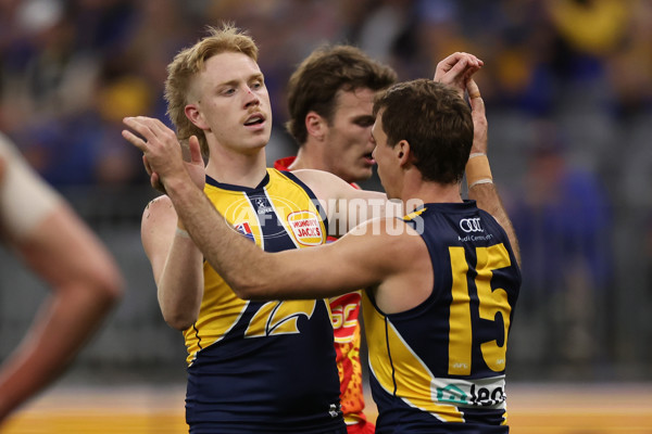 AFL 2024 Round 21 - West Coast v Gold Coast - A-52455141