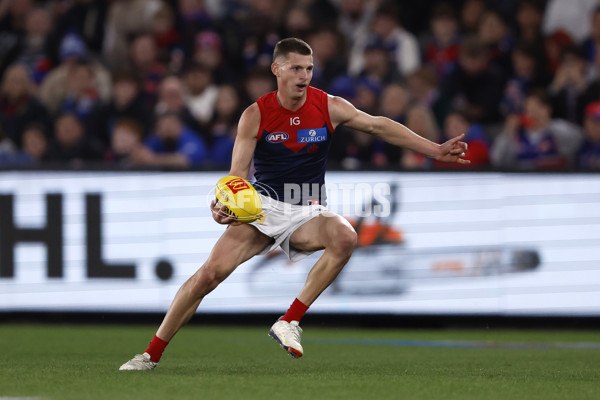 AFL 2024 Round 21 - Footscray v Melbourne - A-52455148