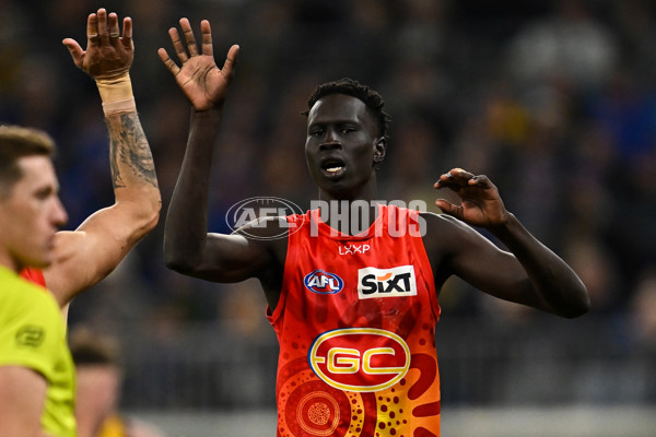 AFL 2024 Round 21 - West Coast v Gold Coast - A-52455149