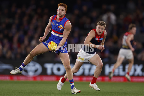 AFL 2024 Round 21 - Footscray v Melbourne - A-52455151