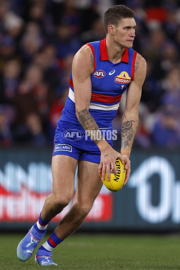 AFL 2024 Round 21 - Footscray v Melbourne - A-52456979