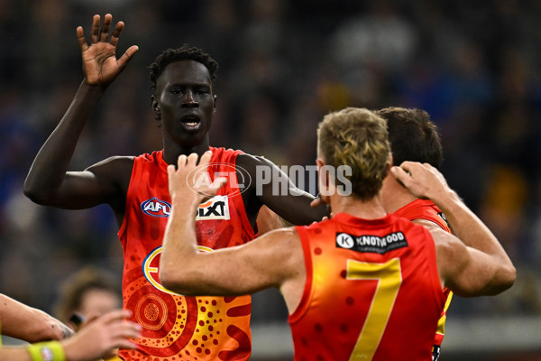 AFL 2024 Round 21 - West Coast v Gold Coast - A-52456993