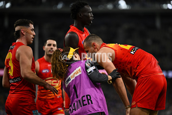 AFL 2024 Round 21 - West Coast v Gold Coast - A-52457009