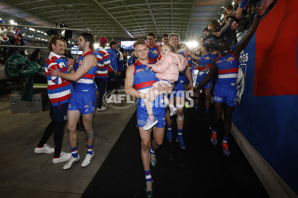 AFL 2024 Round 21 - Footscray v Melbourne - A-52457053