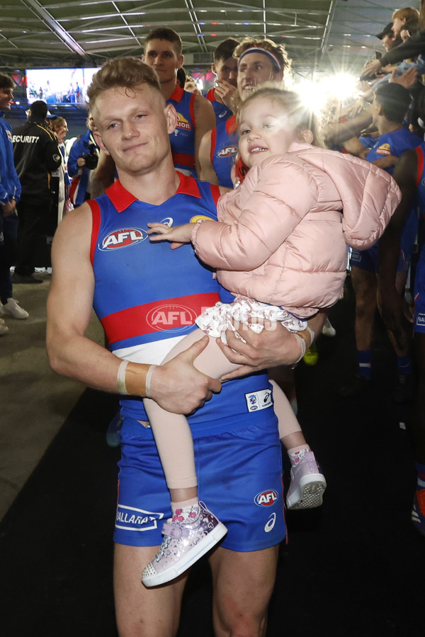 AFL 2024 Round 21 - Footscray v Melbourne - A-52457056