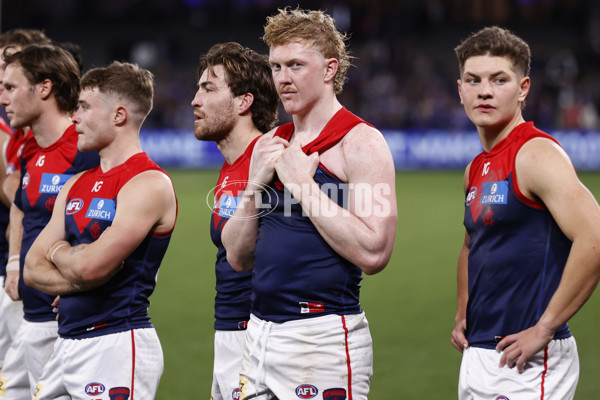 AFL 2024 Round 21 - Footscray v Melbourne - A-52457063