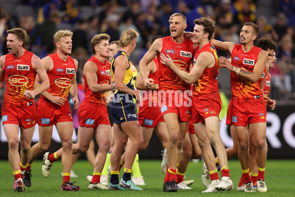 AFL 2024 Round 21 - West Coast v Gold Coast - A-52457694