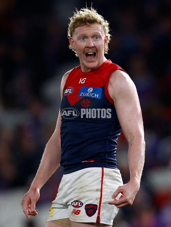 AFL 2024 Round 21 - Footscray v Melbourne - A-52457703